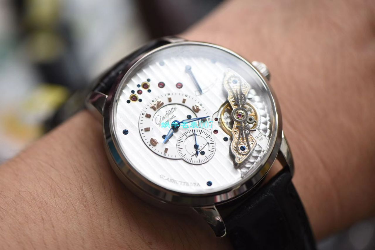 【TZ Factory  High quality  Replica Watches 】glashuette original原创偏心系列1-91-02-02-02-30 wrist watches  / GLA059