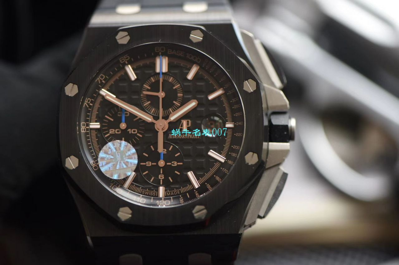  Video analysis JF Factory 官网 Replica Copy Audemars Piguet  Royal Oak Offshore 系列26405CE.OO.A002CA.02 wrist watches  / AP125JF