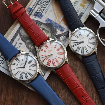 GP Factory  top  Replica Copy OMEGA碟飞名典系列428.17.36.60.04.001，428.18.36.60.04.002 wrist watches 