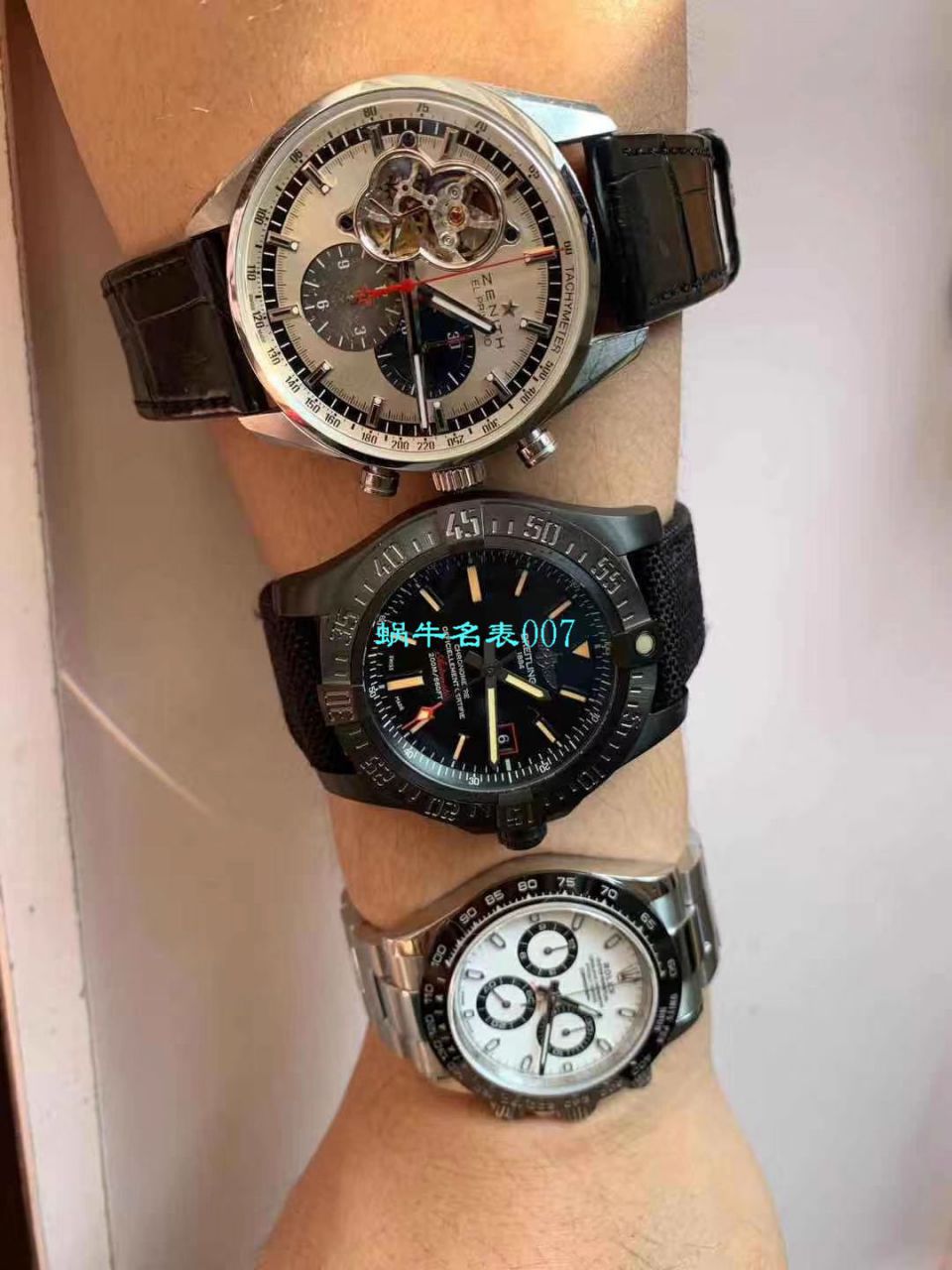 【 Video analysis 专柜原单 Breitling 复仇者黑鸟】 Breitling 机械计时系列V1731110/BD74/109W/M20BASA.1 wrist watches  / BL093