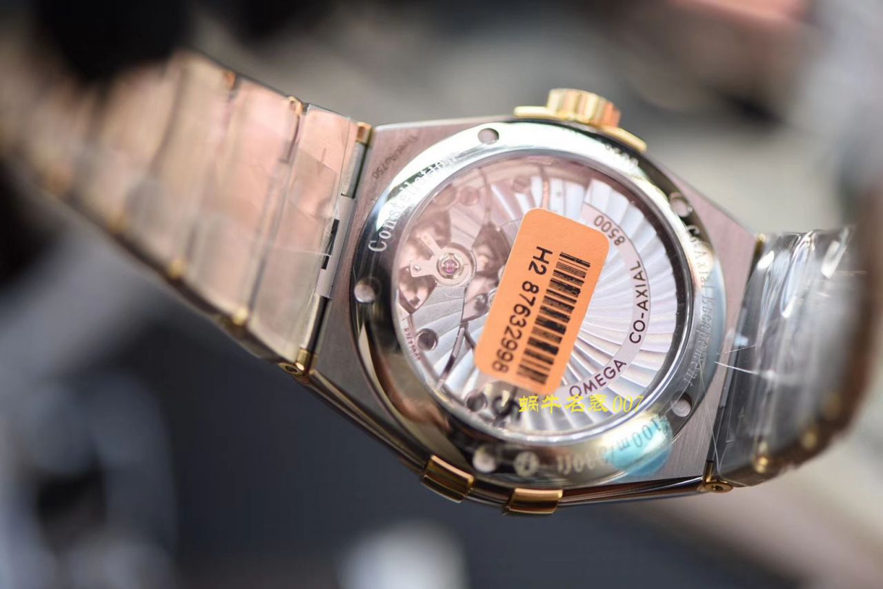  Video analysis VS Factory  High quality  Replica OMEGAOMEGA Constellation 38毫米123.20.38.21.08.001 wrist watches  / M606VS