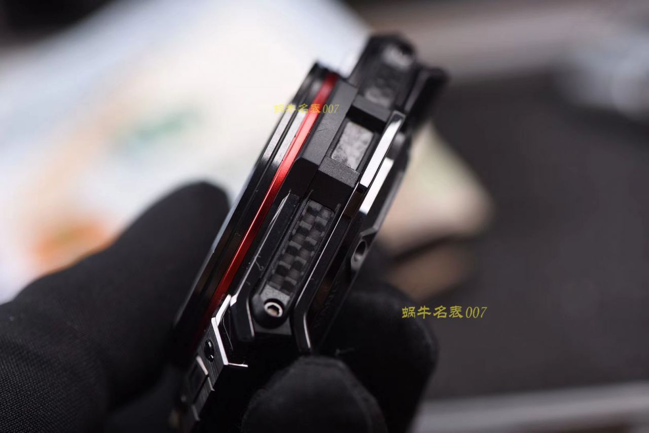 视频讲解V6 Factory  Replica  hublot 法拉利Hublot Big Bang Ferrari Ceramic F11系列401.CX.0123.VR wrist watches  / YB062V6