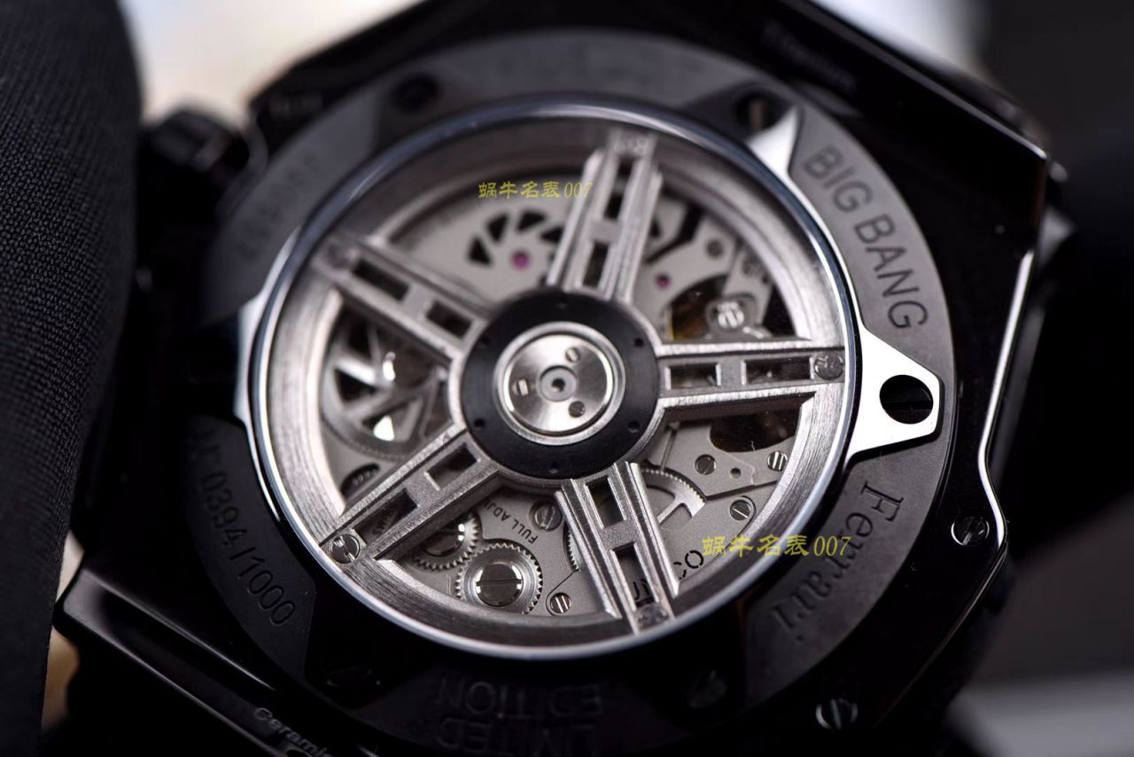 视频讲解V6 Factory  Replica  hublot 法拉利Hublot Big Bang Ferrari Ceramic F11系列401.CX.0123.VR wrist watches  / YB062V6