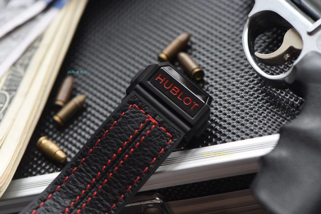 视频讲解V6 Factory  Replica  hublot 法拉利Hublot Big Bang Ferrari Ceramic F11系列401.CX.0123.VR wrist watches  / YB062V6