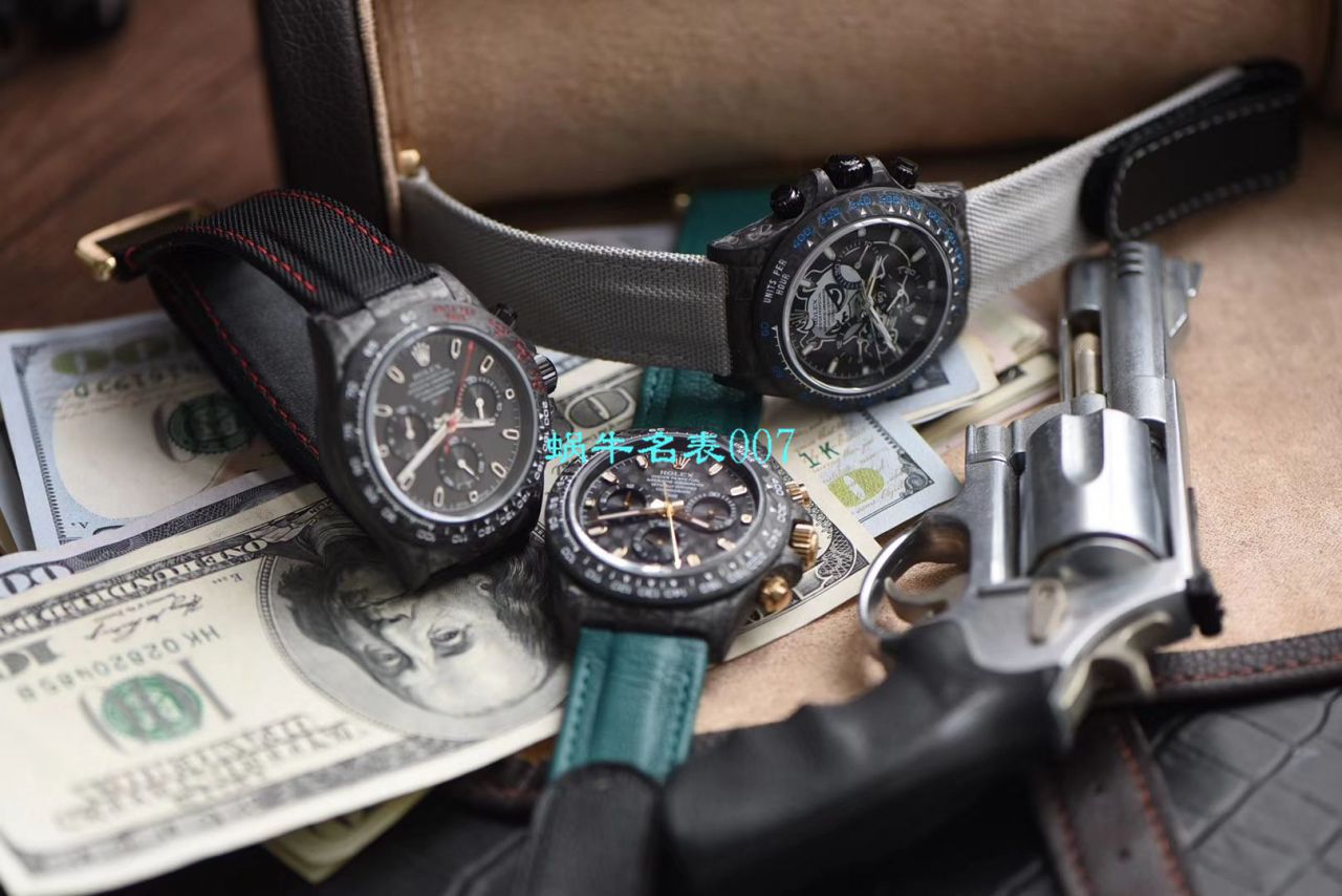 WWF Factory  High quality  Replica 最新升级版Rolex Rolex  carbon fiber  Ditongna Diw团队改造版 / R533
