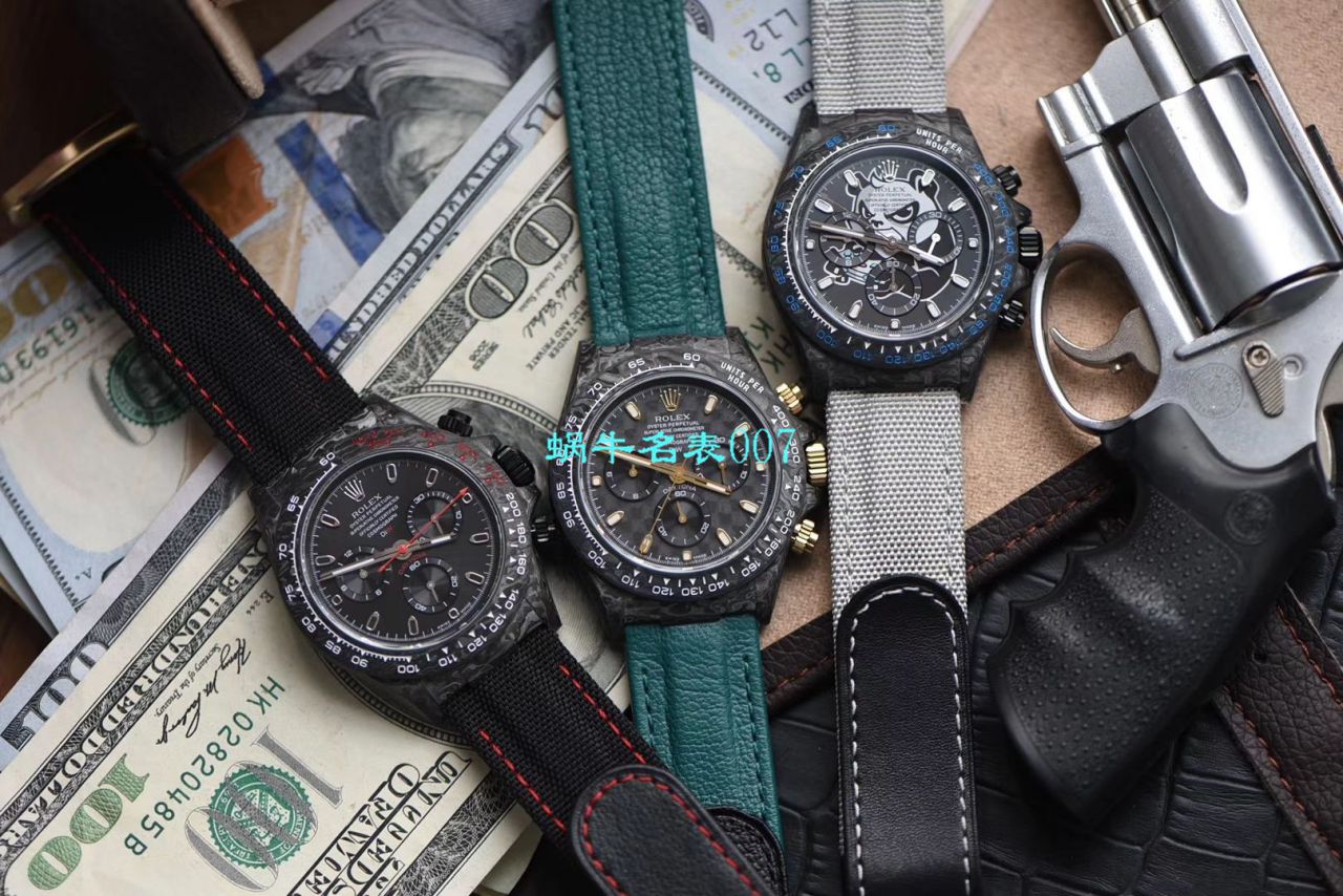WWF Factory  High quality  Replica 最新升级版Rolex Rolex  carbon fiber  Ditongna Diw团队改造版 / R533