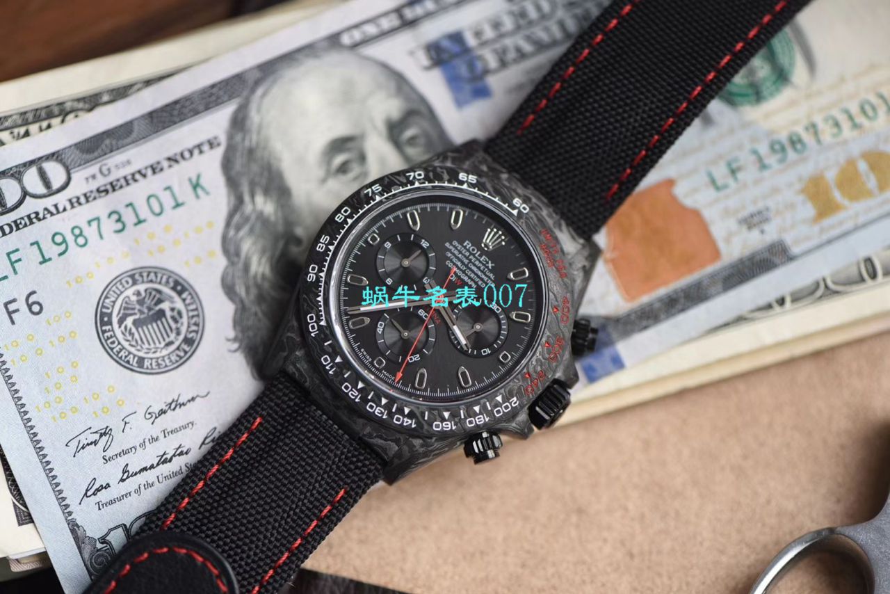 WWF Factory  High quality  Replica 最新升级版Rolex Rolex  carbon fiber  Ditongna Diw团队改造版 / R533