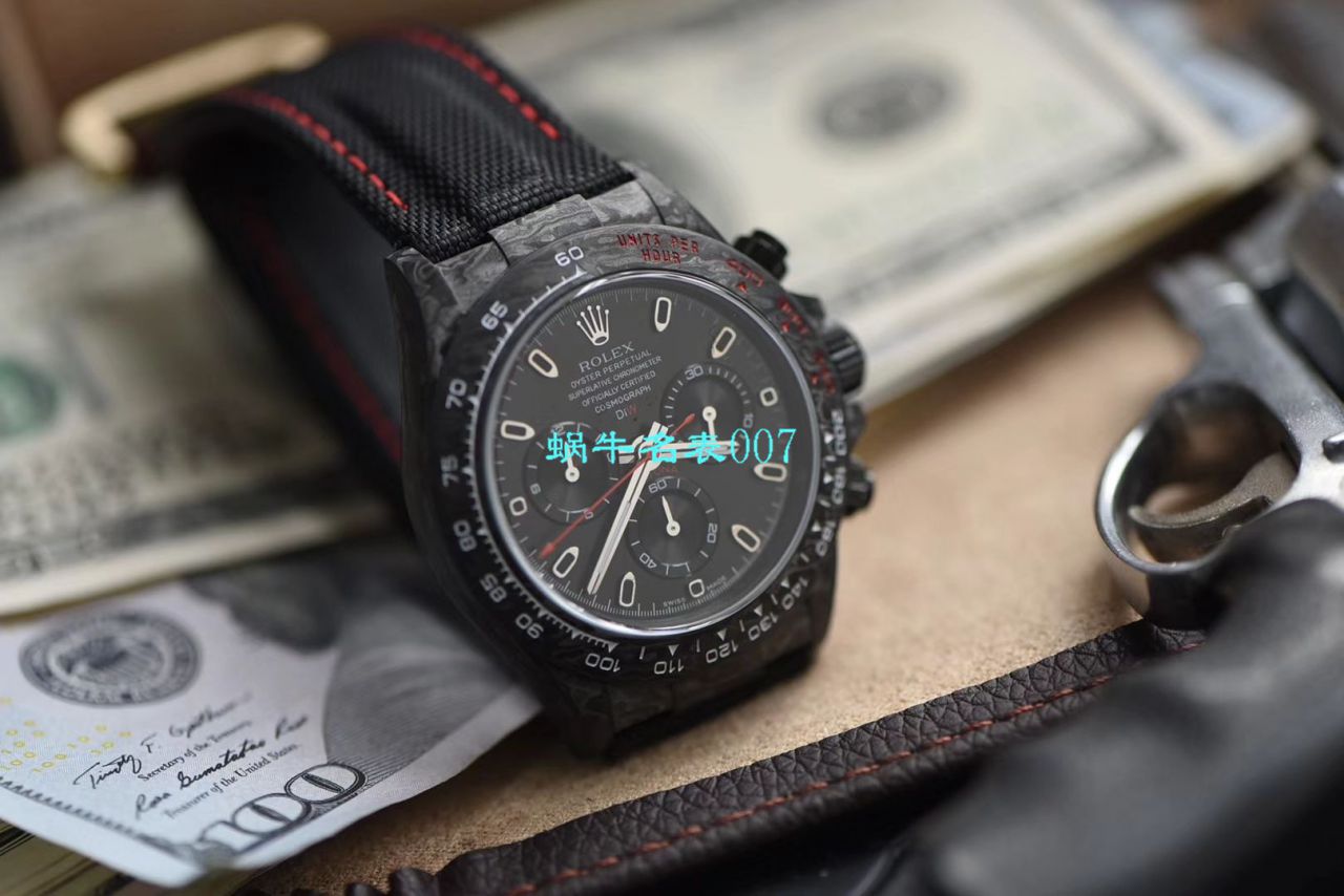 WWF Factory  High quality  Replica 最新升级版Rolex Rolex  carbon fiber  Ditongna Diw团队改造版 / R533