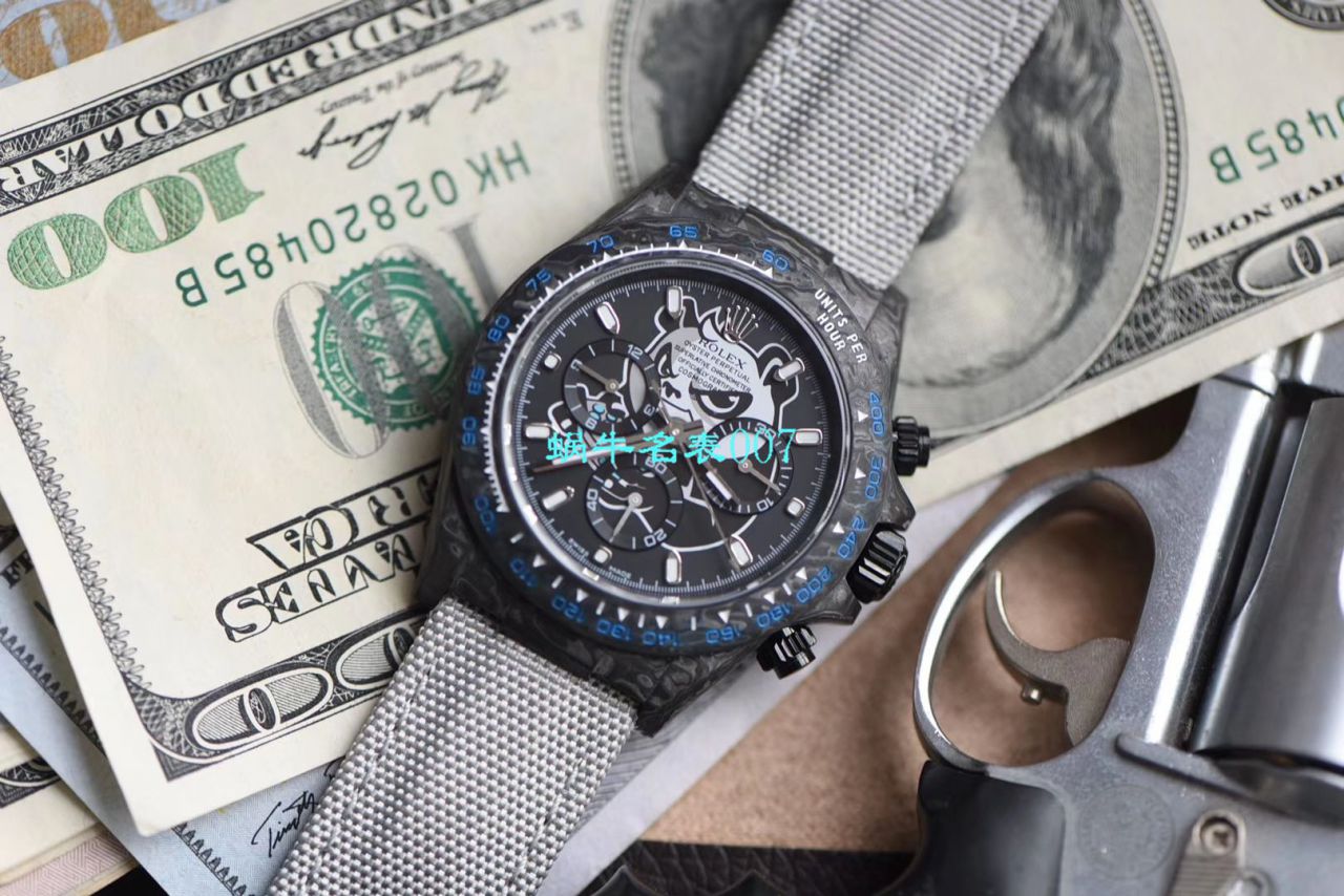 WWF Factory  High quality  Replica 最新升级版Rolex Rolex  carbon fiber  Ditongna Diw团队改造版 / R533