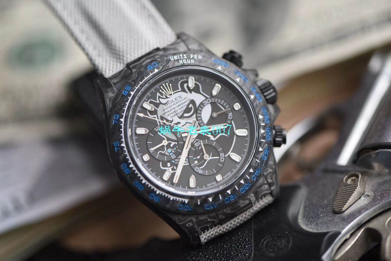 WWF Factory  High quality  Replica 最新升级版Rolex Rolex  carbon fiber  Ditongna Diw团队改造版 / R533