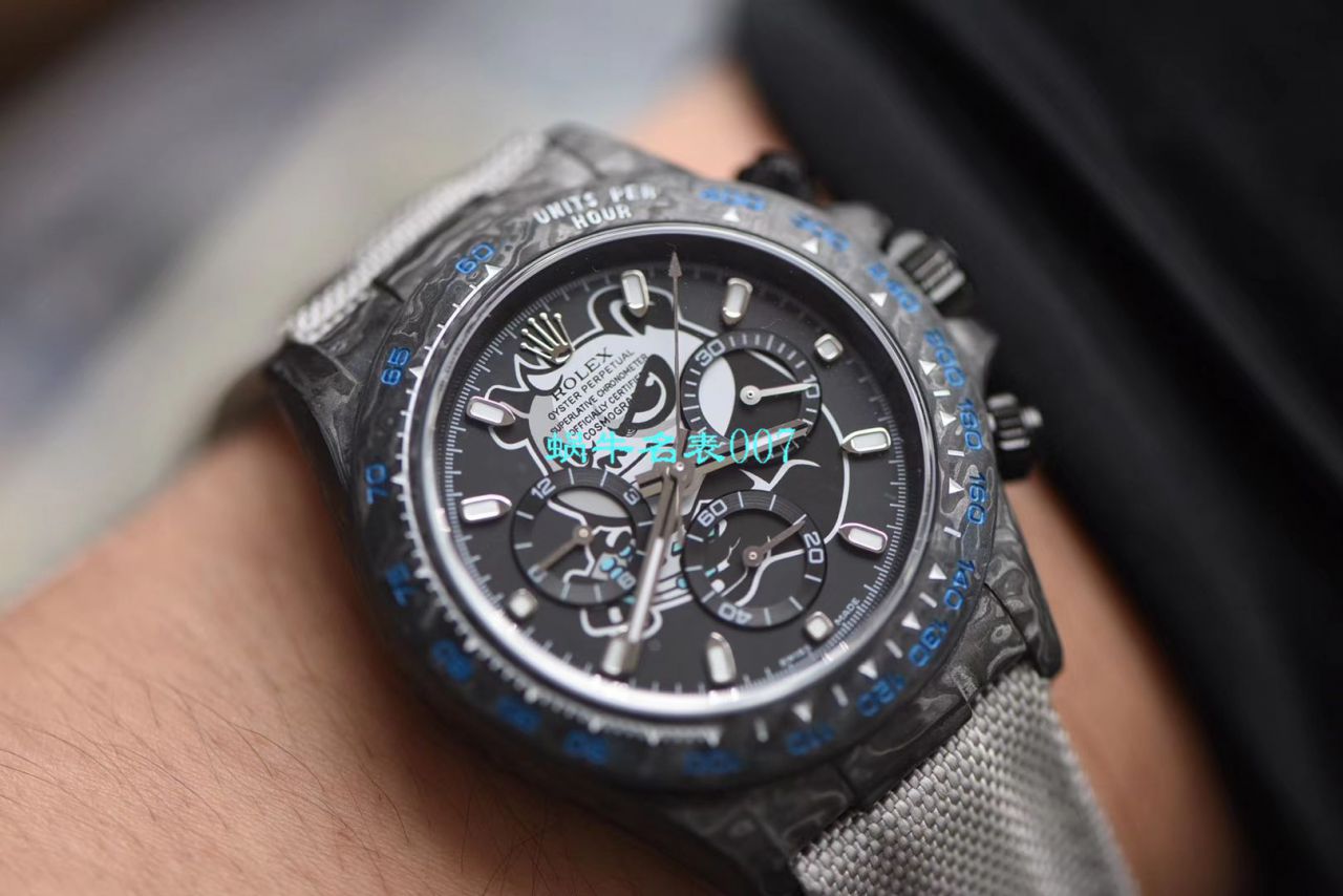WWF Factory  High quality  Replica 最新升级版Rolex Rolex  carbon fiber  Ditongna Diw团队改造版 / R533