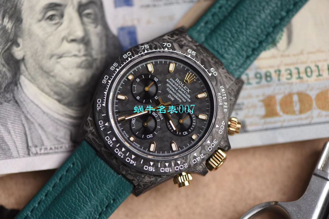 WWF Factory  High quality  Replica 最新升级版Rolex Rolex  carbon fiber  Ditongna Diw团队改造版 / R533