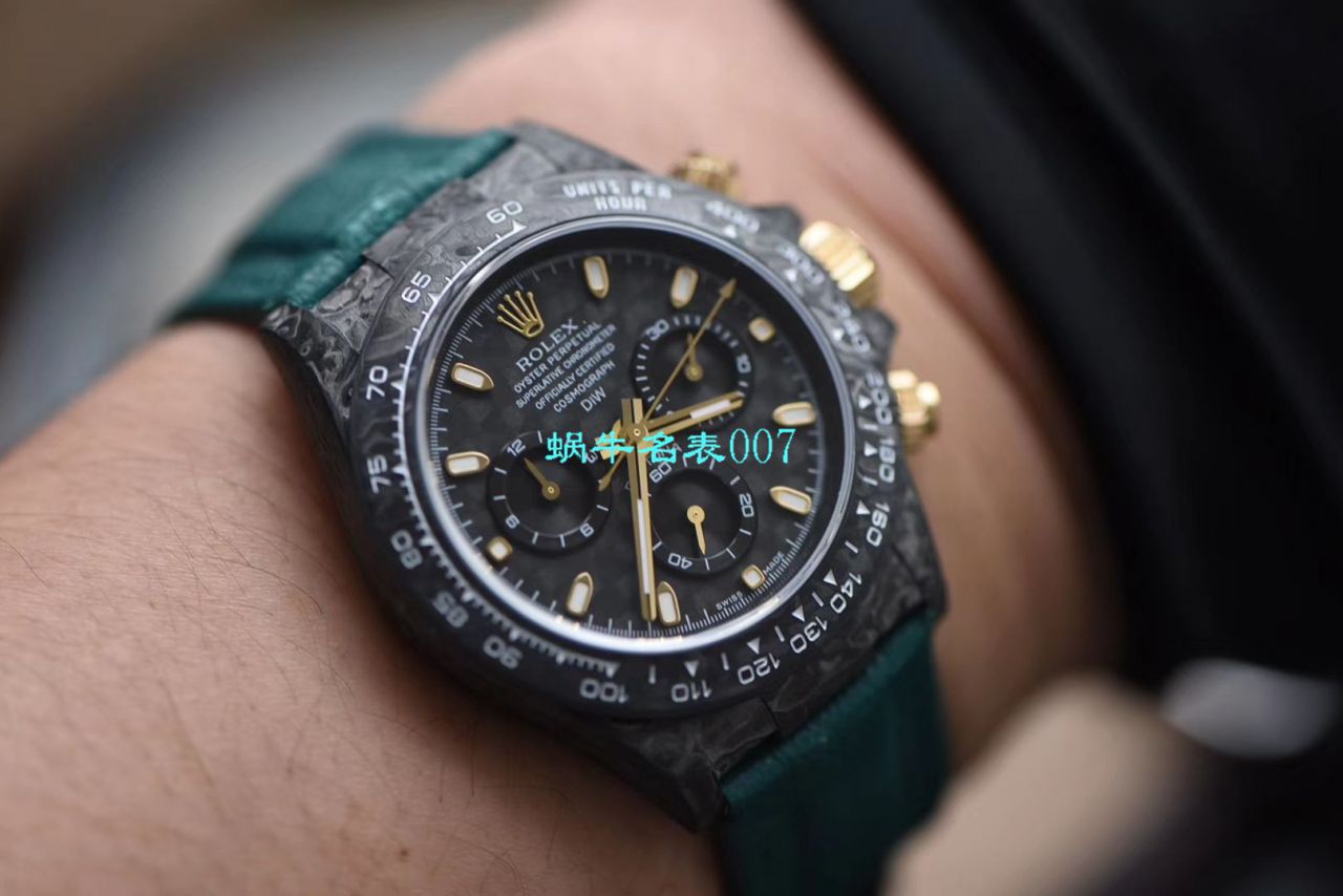 WWF Factory  High quality  Replica 最新升级版Rolex Rolex  carbon fiber  Ditongna Diw团队改造版 / R533