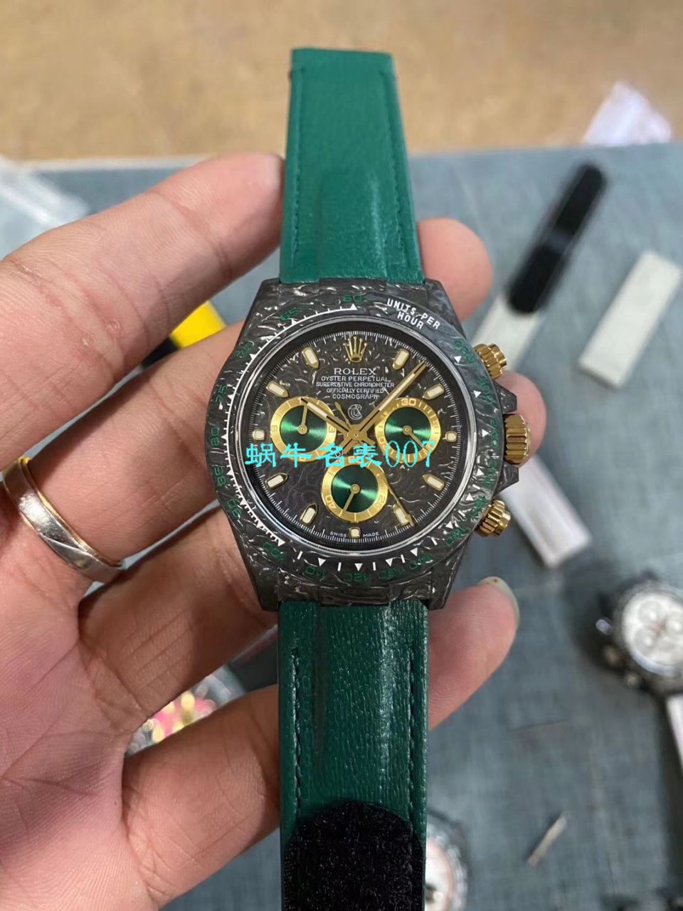 WWF Factory  High quality  Replica 最新升级版Rolex Rolex  carbon fiber  Ditongna Diw团队改造版 / R533