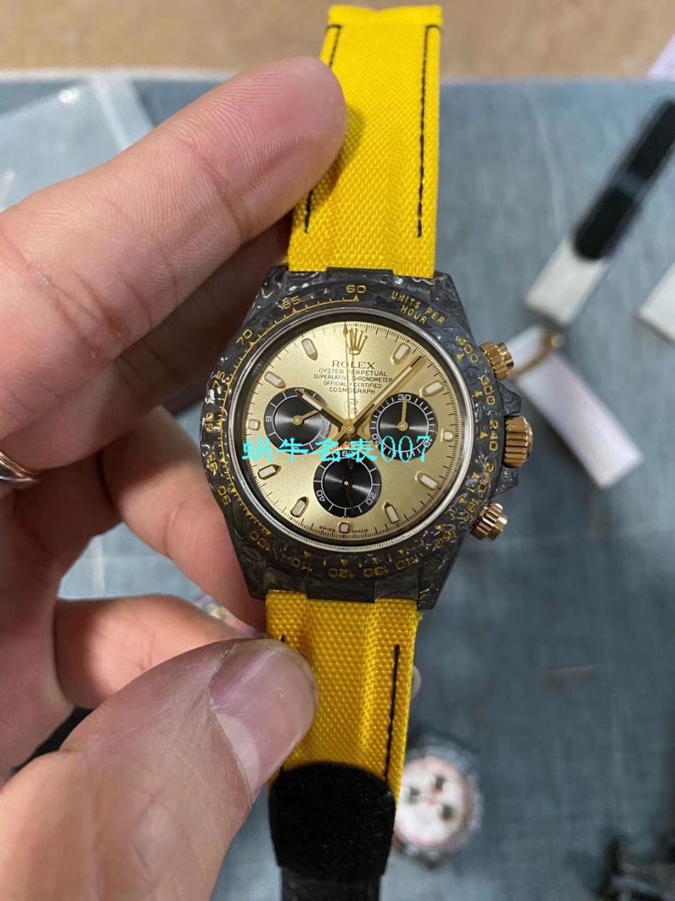 WWF Factory  High quality  Replica 最新升级版Rolex Rolex  carbon fiber  Ditongna Diw团队改造版 / R533