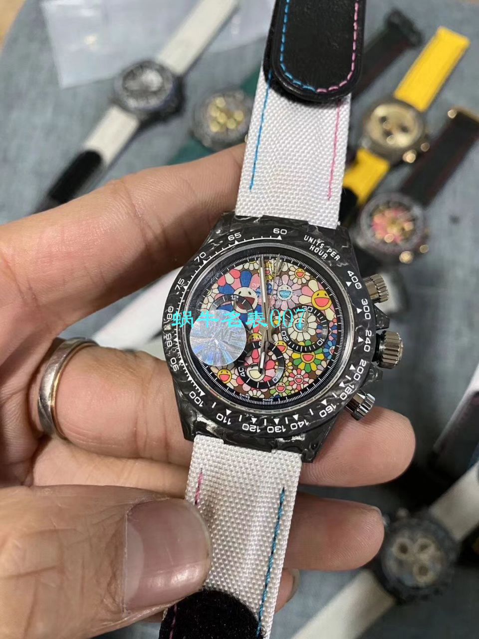 WWF Factory  High quality  Replica 最新升级版Rolex Rolex  carbon fiber  Ditongna Diw团队改造版 / R533