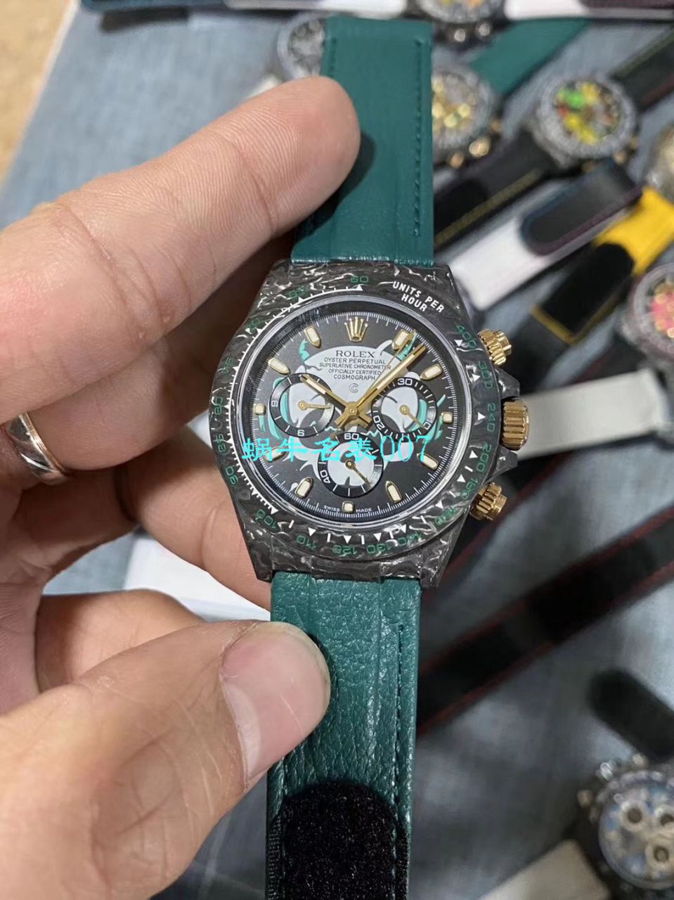 WWF Factory  High quality  Replica 最新升级版Rolex Rolex  carbon fiber  Ditongna Diw团队改造版 / R533