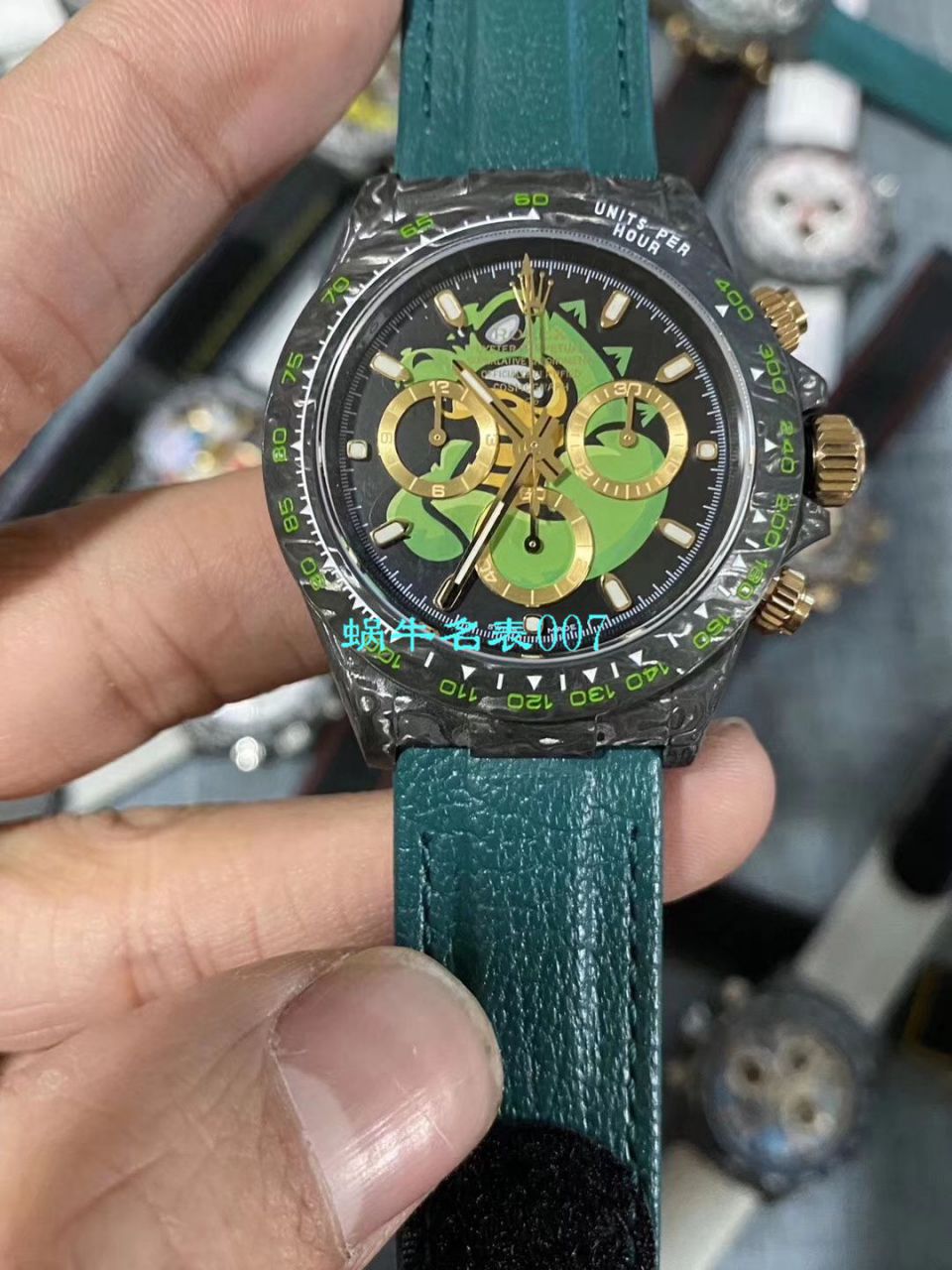 WWF Factory  High quality  Replica 最新升级版Rolex Rolex  carbon fiber  Ditongna Diw团队改造版 / R533
