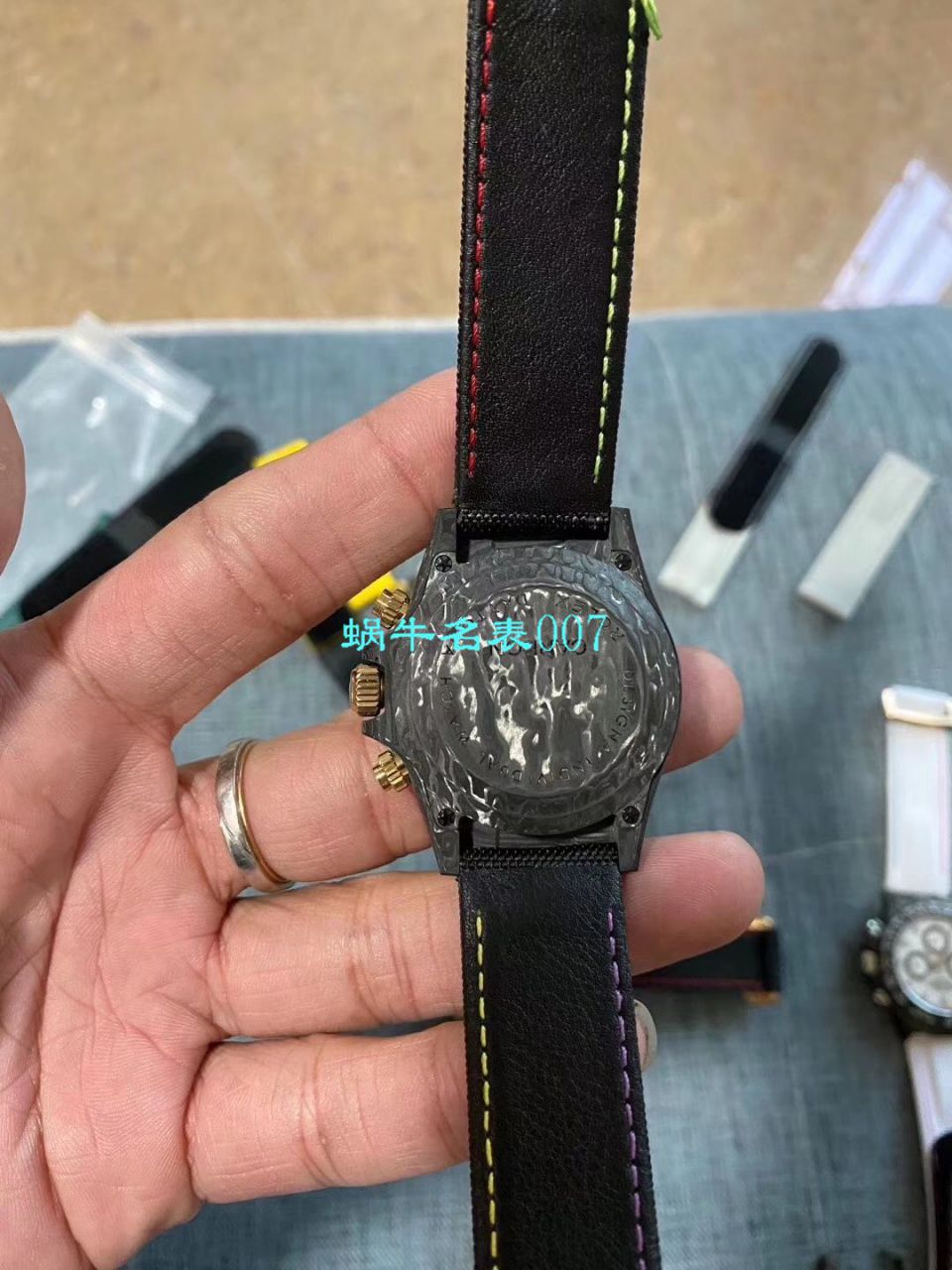 WWF Factory  High quality  Replica 最新升级版Rolex Rolex  carbon fiber  Ditongna Diw团队改造版 / R533