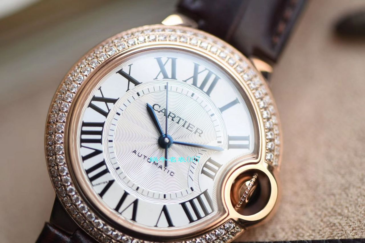 V6 Factory  top  Replica Copy 女表 Cartier  蓝气球33毫米系列WE902036 wrist watches  / K265