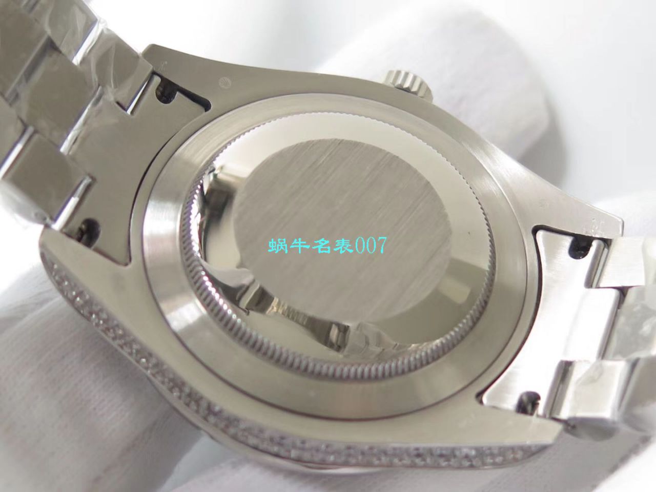 TW Factory  High quality  Replica  Rolex 帝皇版最豪Day date II系列 Day-Date 型密镶钻特别款 wrist watches  / R355