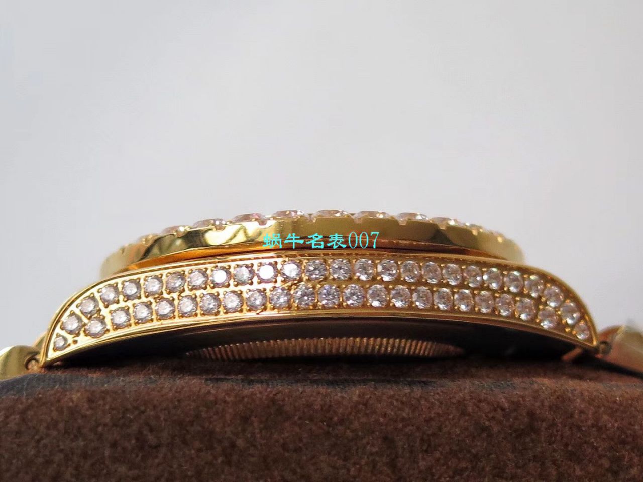 TW Factory  High quality  Replica  Rolex 帝皇版最豪Day date II系列 Day-Date 型密镶钻特别款 wrist watches  / R355
