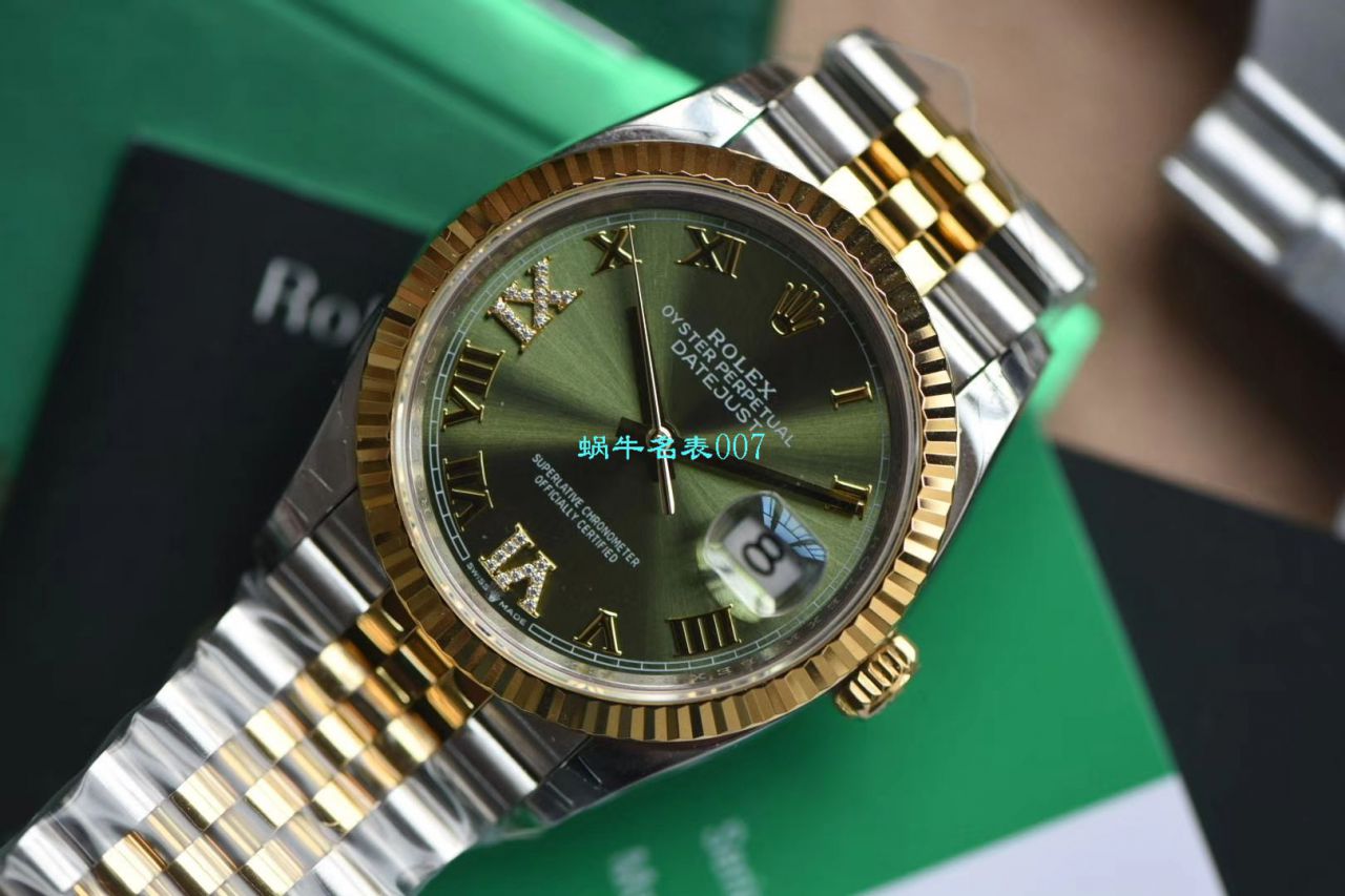  Video analysis EW Factory  top  Replica Copy  Rolex   Datejust 36毫米m126233-0025 wrist watches  / R356