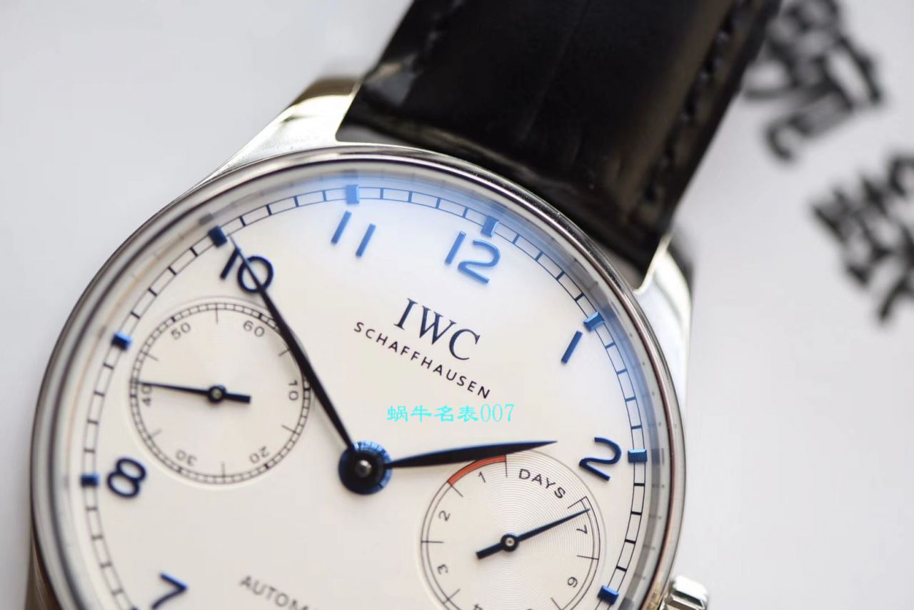  Video analysis ZF Factory  top  Replica Copy IWC IWC 葡七V5最高版本IW500705 wrist watches  / WG517