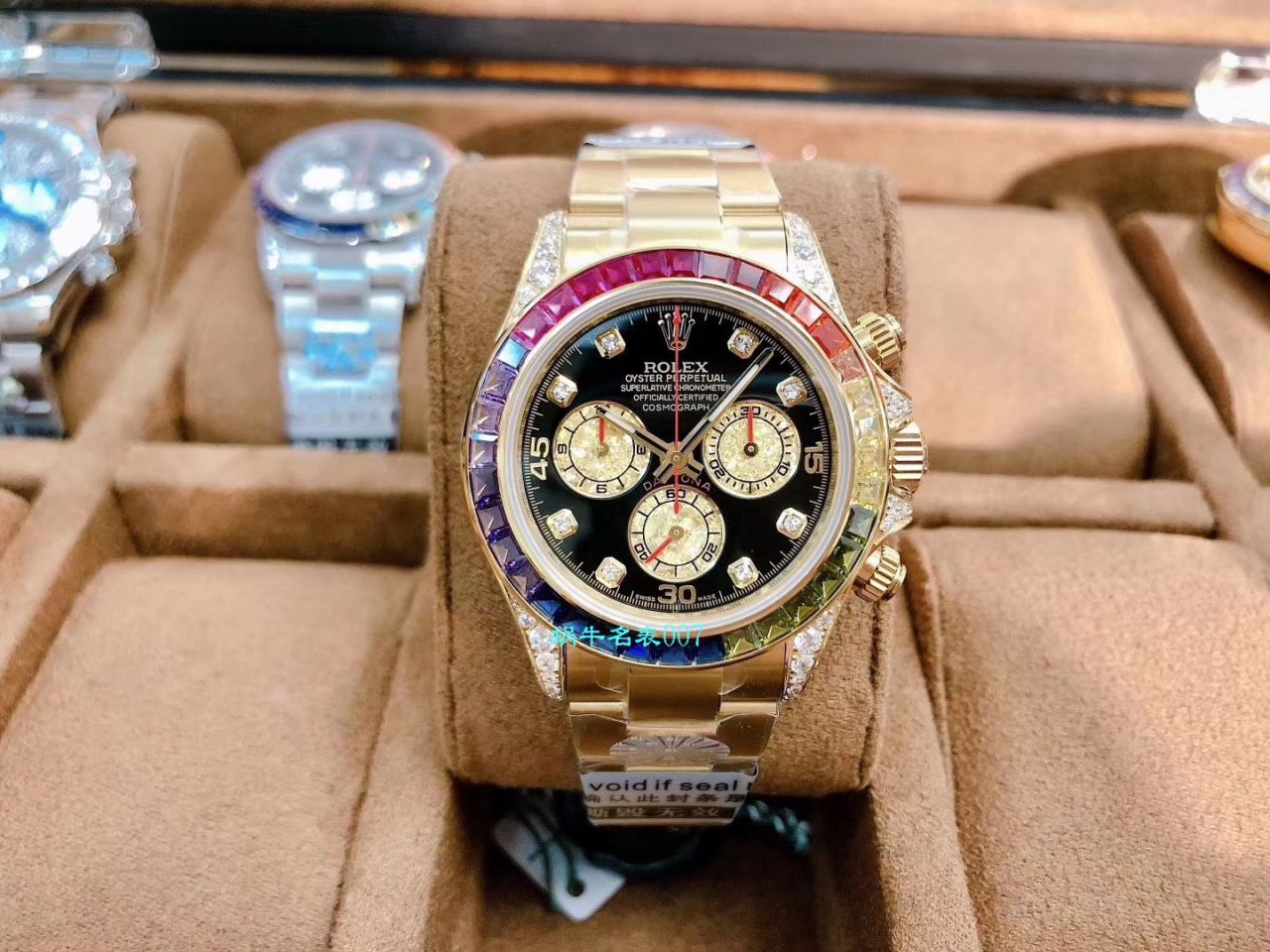 BL Factory  top  Replica Copy  Rolex  Ditongna 彩虹迪116599 RBOW,116595 RBOW,116598 RBOW wrist watches  / R357