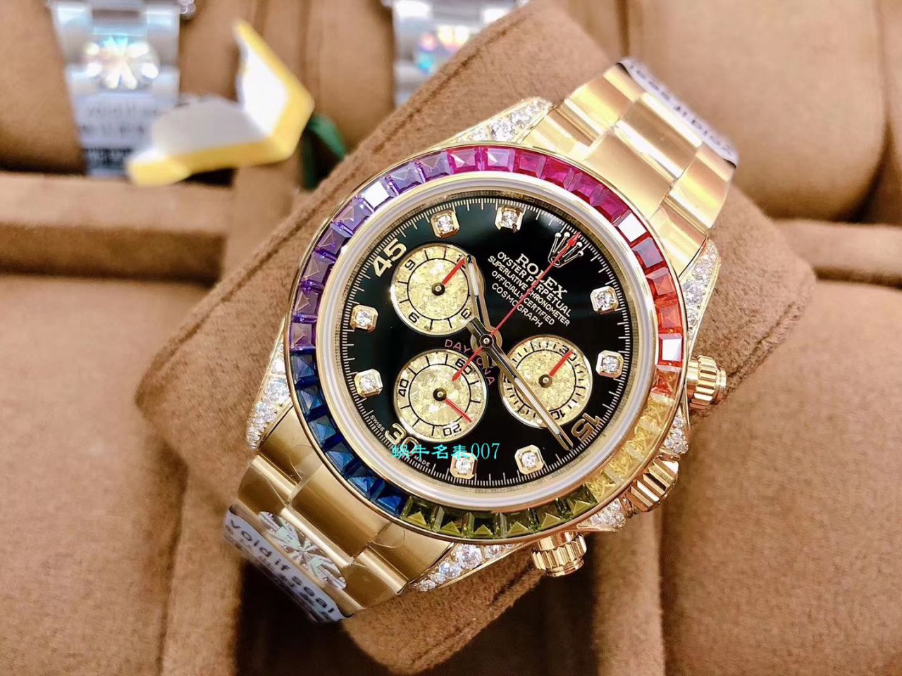 BL Factory  top  Replica Copy  Rolex  Ditongna 彩虹迪116599 RBOW,116595 RBOW,116598 RBOW wrist watches  / R357