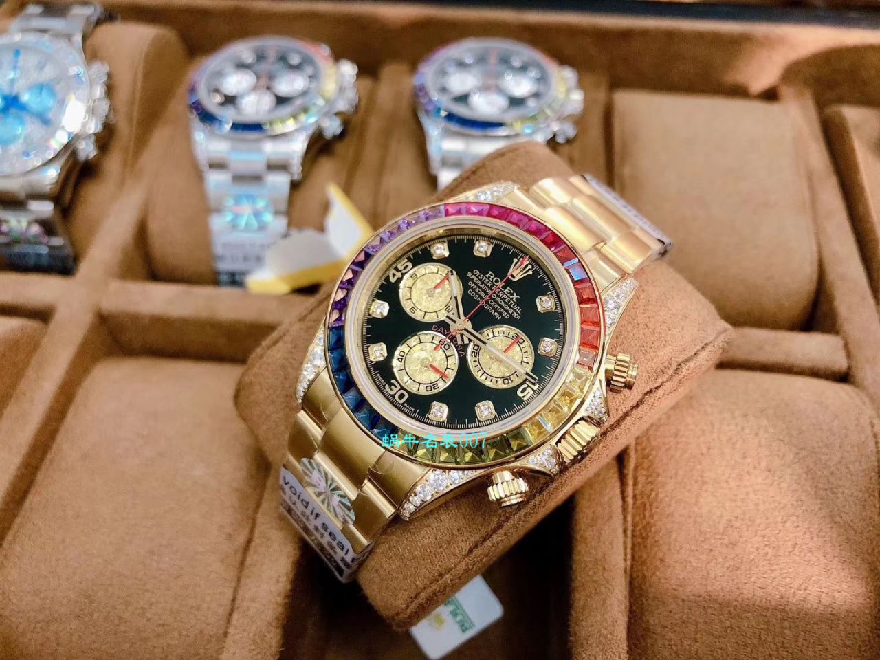 BL Factory  top  Replica Copy  Rolex  Ditongna 彩虹迪116599 RBOW,116595 RBOW,116598 RBOW wrist watches  / R357
