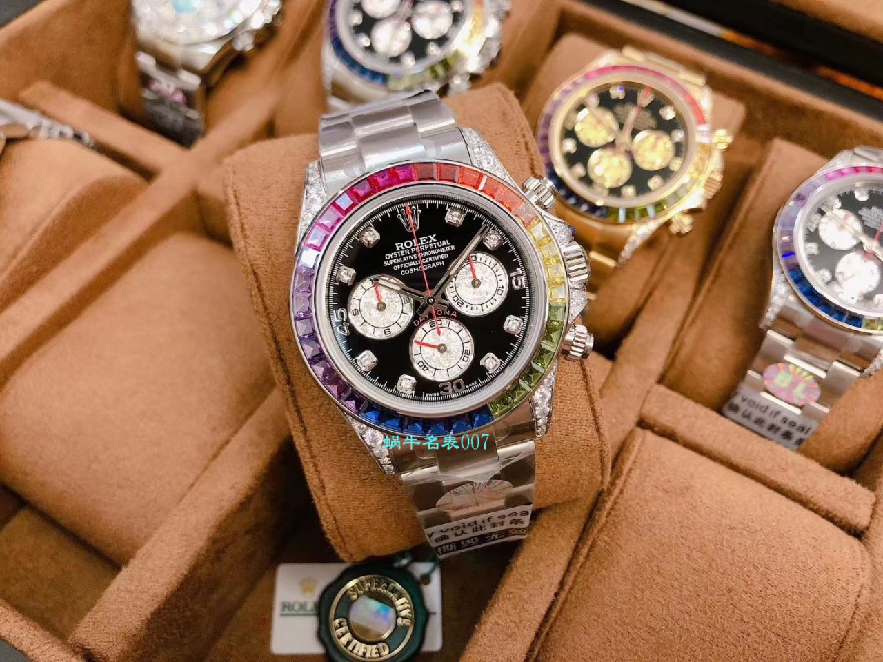 BL Factory  top  Replica Copy  Rolex  Ditongna 彩虹迪116599 RBOW,116595 RBOW,116598 RBOW wrist watches  / R357