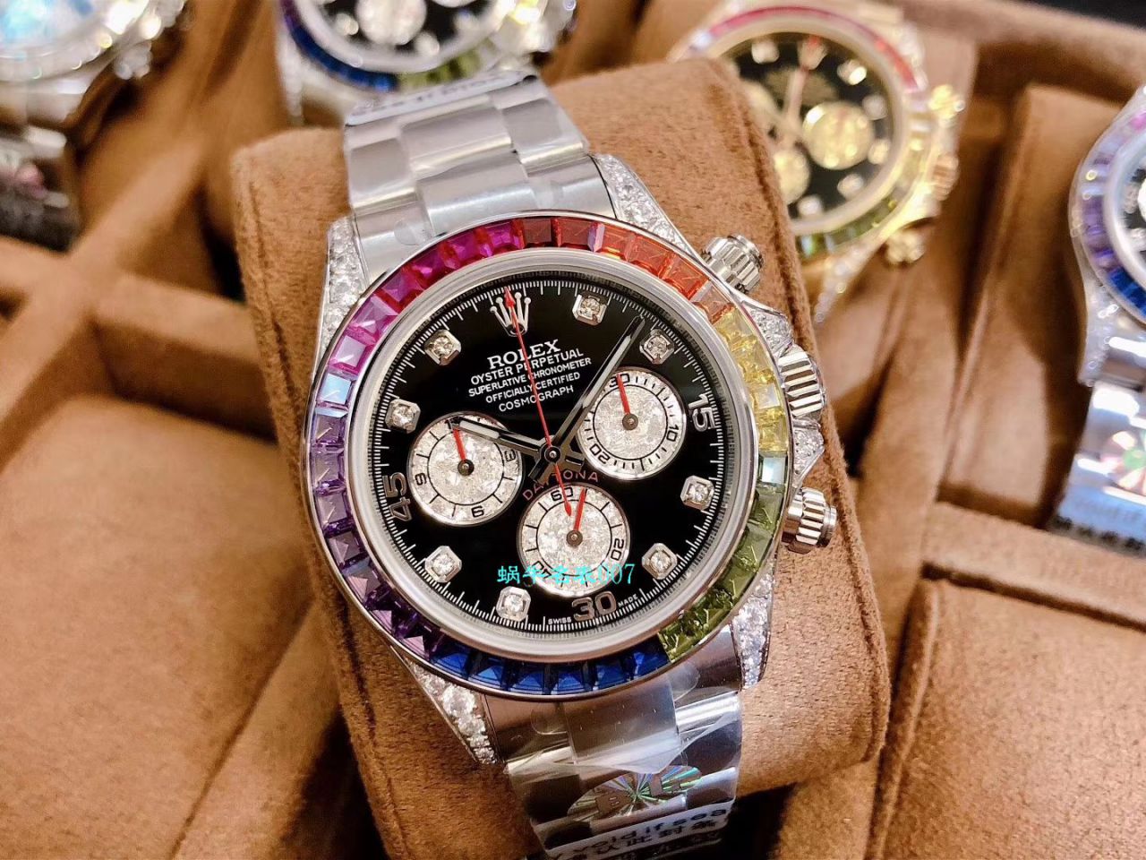 BL Factory  top  Replica Copy  Rolex  Ditongna 彩虹迪116599 RBOW,116595 RBOW,116598 RBOW wrist watches  / R357