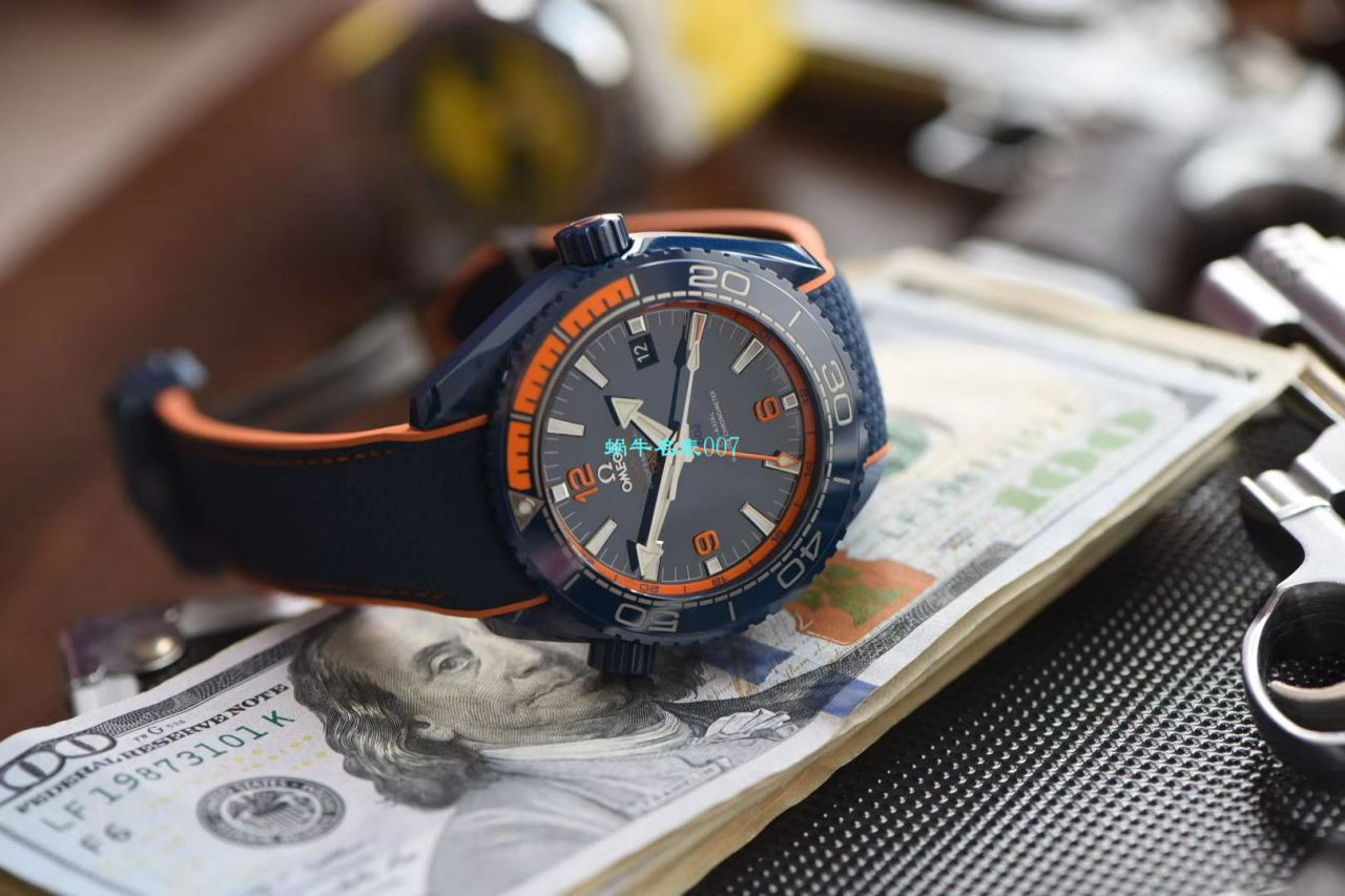  Video analysis VS Factory  top  Replica OMEGA深海之蓝 Seamaster GMT同轴至臻天文台215.92.46.22.03.001 wrist watches  / VS670B