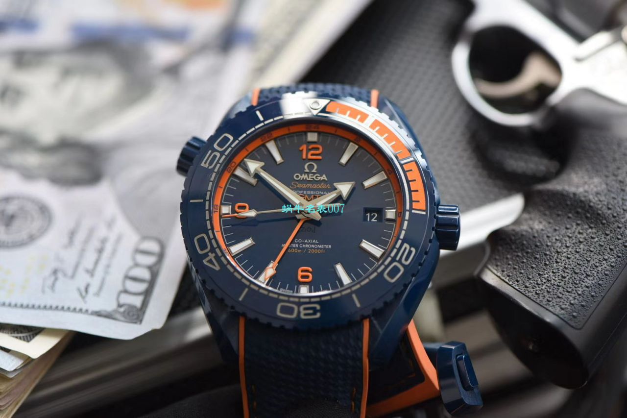  Video analysis VS Factory  top  Replica OMEGA深海之蓝 Seamaster GMT同轴至臻天文台215.92.46.22.03.001 wrist watches  / VS670B