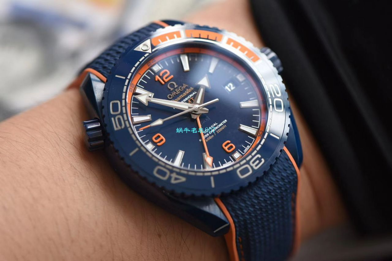  Video analysis VS Factory  top  Replica OMEGA深海之蓝 Seamaster GMT同轴至臻天文台215.92.46.22.03.001 wrist watches  / VS670B
