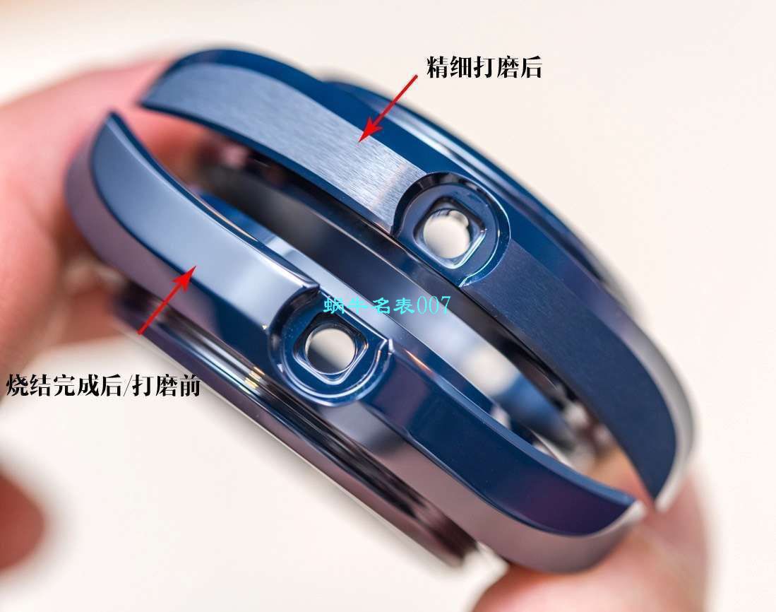  Video analysis VS Factory  top  Replica OMEGA深海之蓝 Seamaster GMT同轴至臻天文台215.92.46.22.03.001 wrist watches  / VS670B