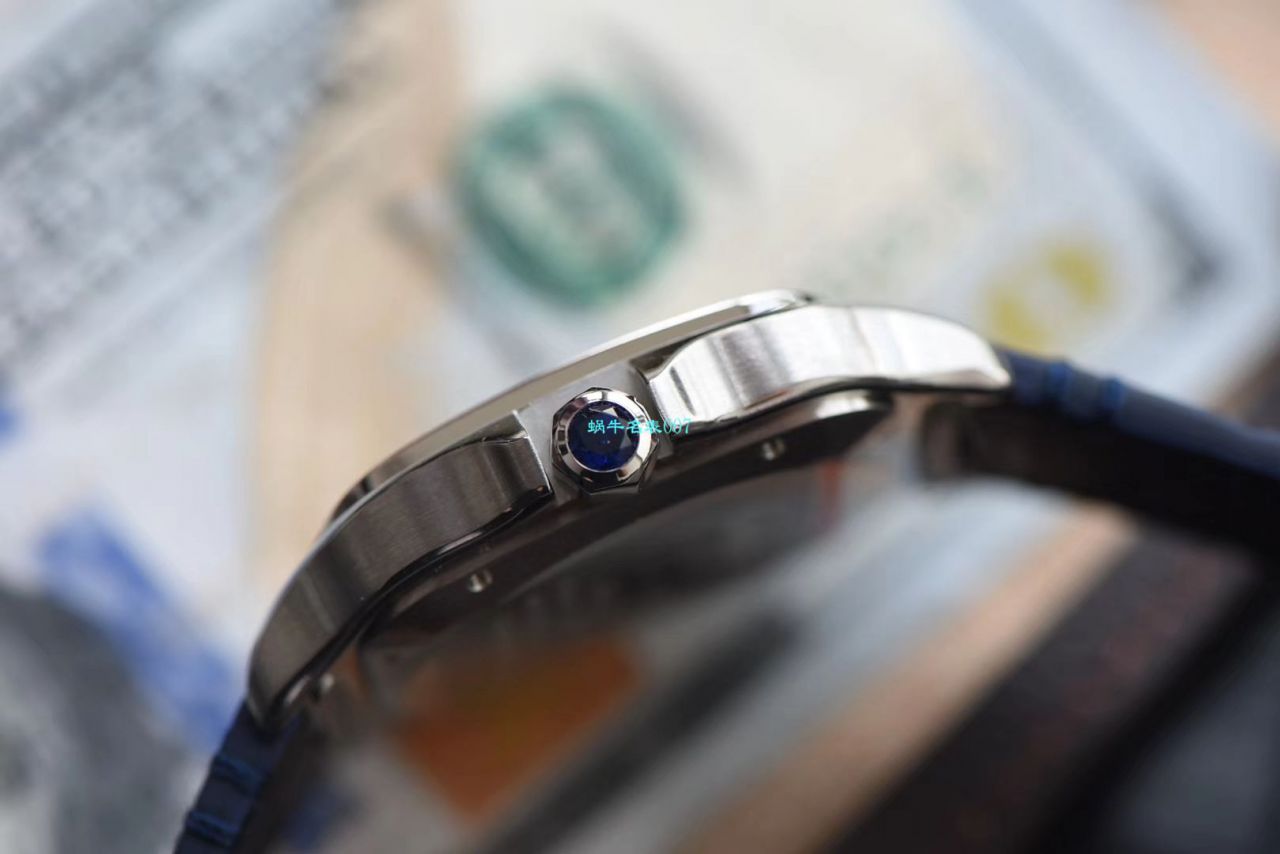  Video analysis HBBV6 Factory  top  Replica  Cartier   Santos 系列WSSA0009（大号） wrist watches  / K266