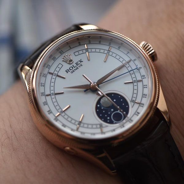 ZZ Factory  Replica Copy  Rolex 切利尼月相型系列m50535-0002 wrist watches 