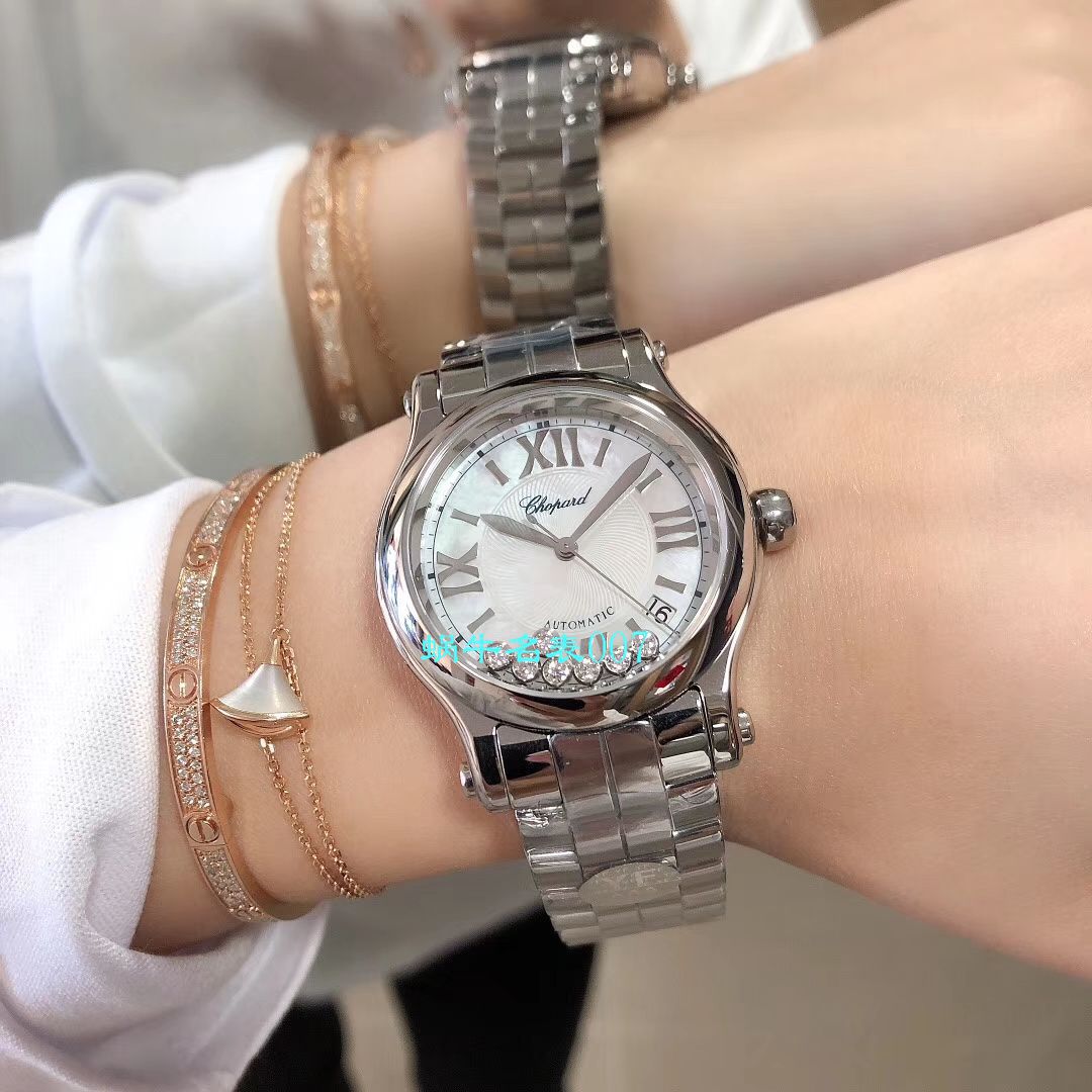 【YF Factory  top  Replica Copy 女表】 Chopard HAPPY DIAMONDS系列277472-5002,278559-6002,278582-3002 wrist watches  / XB051
