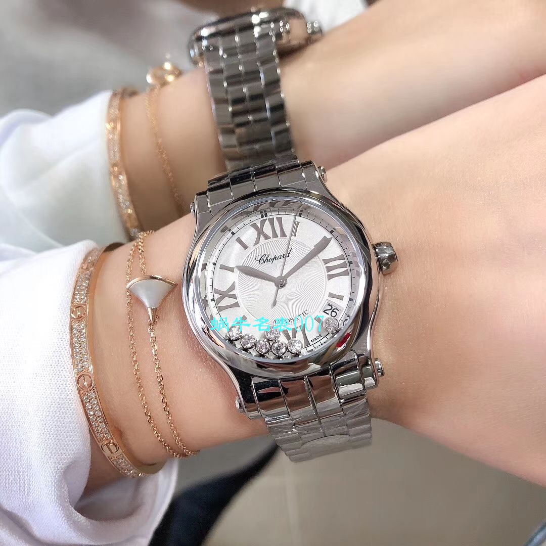 【YF Factory  top  Replica Copy 女表】 Chopard HAPPY DIAMONDS系列277472-5002,278559-6002,278582-3002 wrist watches  / XB051
