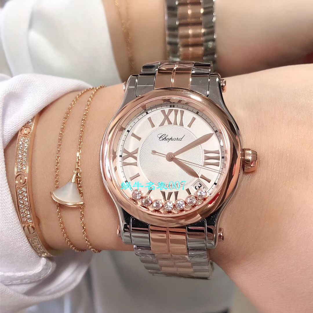 【YF Factory  top  Replica Copy 女表】 Chopard HAPPY DIAMONDS系列277472-5002,278559-6002,278582-3002 wrist watches  / XB051