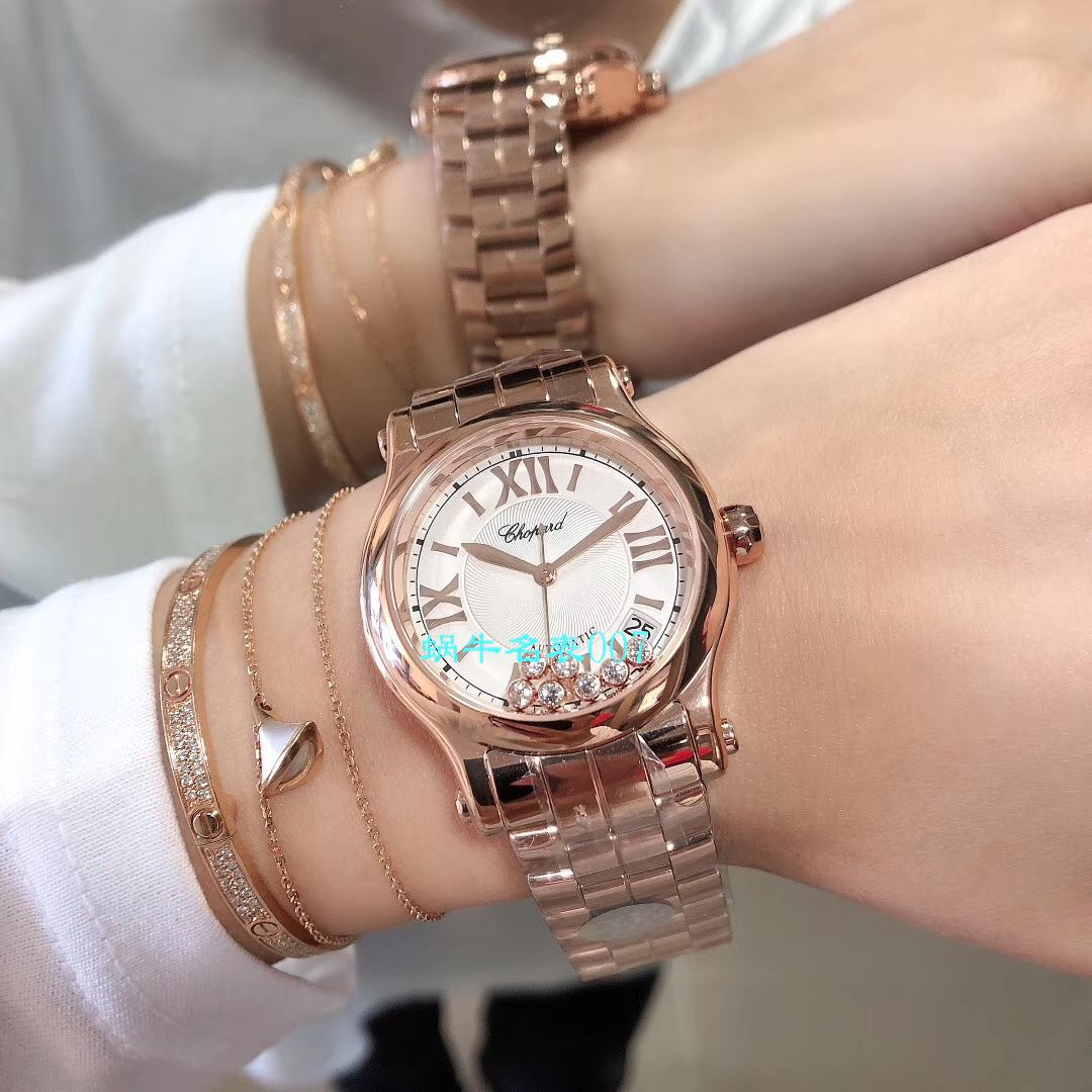 【YF Factory  top  Replica Copy 女表】 Chopard HAPPY DIAMONDS系列277472-5002,278559-6002,278582-3002 wrist watches  / XB051