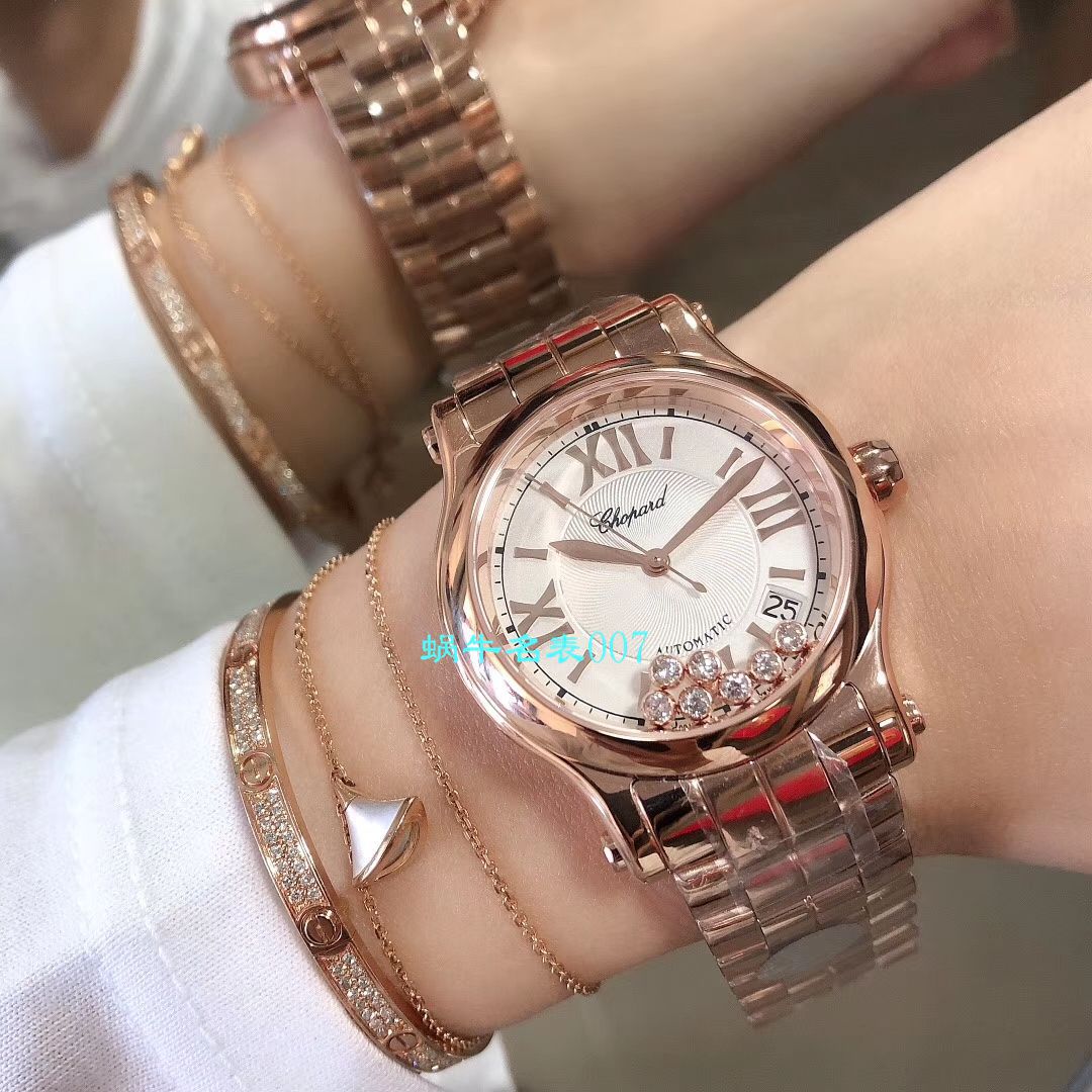 【YF Factory  top  Replica Copy 女表】 Chopard HAPPY DIAMONDS系列277472-5002,278559-6002,278582-3002 wrist watches  / XB051