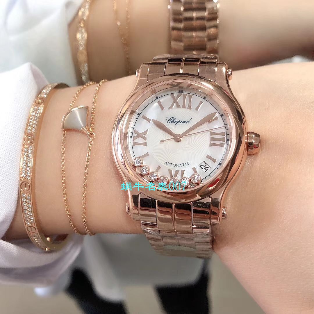 【YF Factory  top  Replica Copy 女表】 Chopard HAPPY DIAMONDS系列277472-5002,278559-6002,278582-3002 wrist watches  / XB051