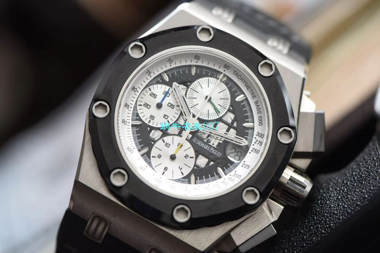 JF Factory 最帅BR2超级型表V2版Audemars Piguet  Royal Oak Offshore  Replica 26078IO.OO.D001VS.01 wrist watches  / JFBR2V2