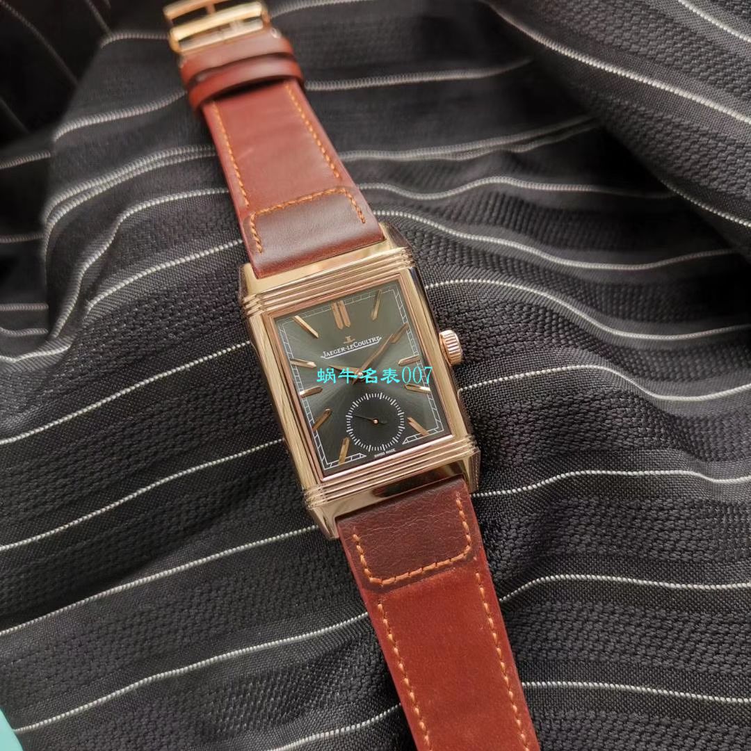 MG Factory  High quality  Replica Watches  Jaeger-LeCoultre 翻转Reverso Tribute双面双时区Q3978480,3988482 wrist watches  / JJ169