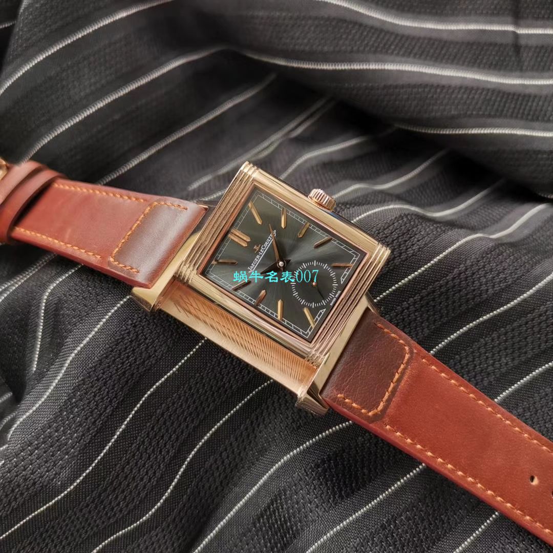 MG Factory  High quality  Replica Watches  Jaeger-LeCoultre 翻转Reverso Tribute双面双时区Q3978480,3988482 wrist watches  / JJ169