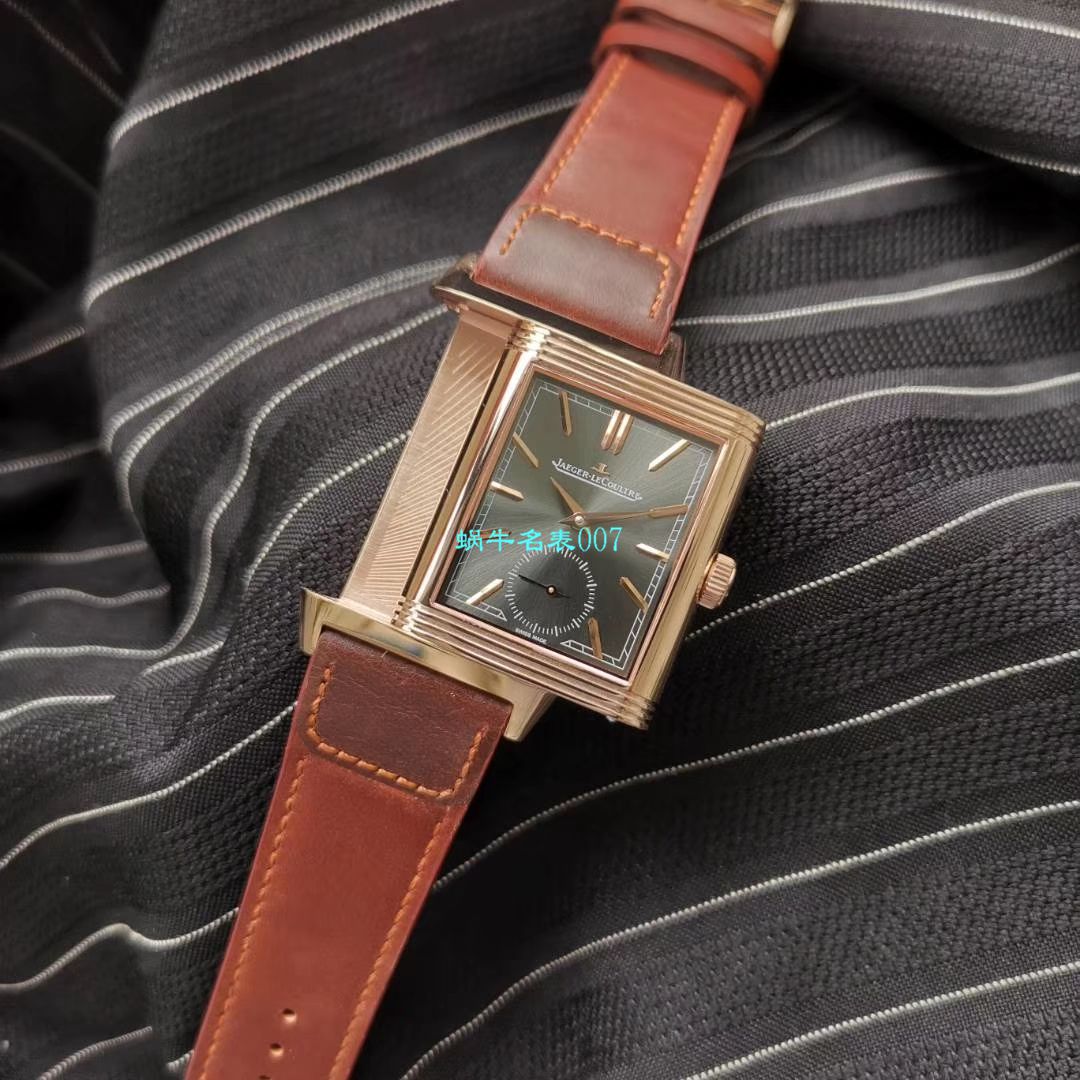 MG Factory  High quality  Replica Watches  Jaeger-LeCoultre 翻转Reverso Tribute双面双时区Q3978480,3988482 wrist watches  / JJ169