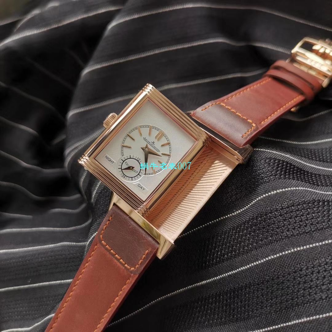 MG Factory  High quality  Replica Watches  Jaeger-LeCoultre 翻转Reverso Tribute双面双时区Q3978480,3988482 wrist watches  / JJ169